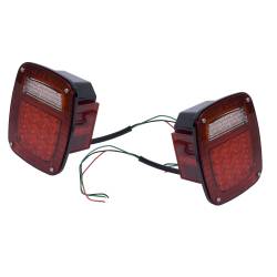 Rugged Ridge 12403.85 LED Taillight Set for Jeep CJ Wrangler