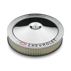 Proform - Proform 141-906 Air Cleaner Chevrolet & Bow Tie Emblem Chrome - Image 1