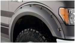 Bushwacker - Bushwacker Pocket Style Front/Rear Fender Flares Black Ford F150 20929-02 - Image 3