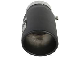 aFe Power - aFe Power 4" IN/5" OUT Bolt-On Matte Black Stainless Exhaust Tip 49T40501-B12 - Image 2