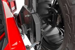 Rough Country Suspension Systems - Rough Country Rear Trail Bumper w/Tire Carrier Black for Wrangler JL 10598 - Image 5