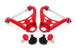 BMR Suspension AA017R A-Arms Upper Dom Non-Adj Poly Bushings Stock Spindles