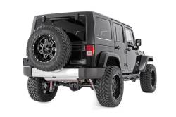 Rough Country Suspension Systems - Rough Country Spare Tire Carrier Spacer Black for Jeep Wrangler TJ/JK 1053 - Image 3