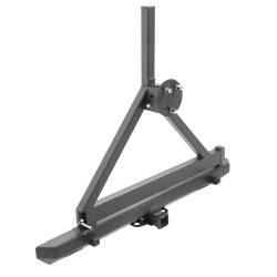 Smittybilt - Smittybilt 76651D SRC Classic Rear Bumper w/Tire Carrier for 87-06 Jeep Wrangler - Image 3