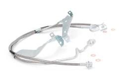 Rough Country Front SS Brake Lines 08-16 Ford Super Duty 4"-6" Lift 89710
