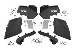 Rough Country Suspension Systems - Rough Country Front Inner Fender Liners Black for Jeep Wrangler JK 1195 - Image 6