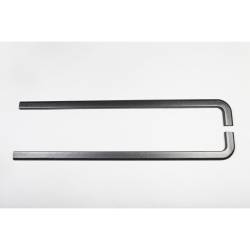 Rugged Ridge 11650.4 Body Tub Rail Body Armor for Wrangler TJ