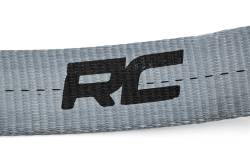 Rough Country Suspension Systems - Rough Country Recovery Winch Tow Strap 2.5" x 30' 30K Gray RS120 - Image 3