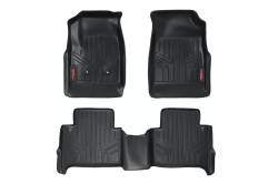 Rough Country Front/Rear Floor Liners Black 15-22 Colorado/Canyon Crew M-21513