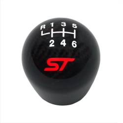 Ford Performance Parts - Ford Racing M-7213-FSTCF 6-Speed Carbon Fiber/Black Shifter Knob for 13-17 Focus - Image 5