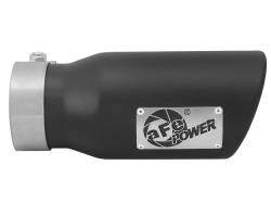 aFe Power - aFe Power 3" IN/4" OUT Bolt-On Matte Black Stainless Exhaust Tip 49T30401-B09 - Image 2