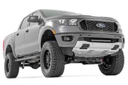 Rough Country Suspension Systems - Rough Country Bumper Mount Dual 6" LED Light Bar Kit 19-24 Ford Ranger 70829 - Image 2
