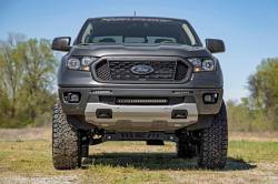 Rough Country Suspension Systems - Rough Country Bumper Mount Dual 6" LED Light Bar Kit 19-24 Ford Ranger 70829 - Image 3