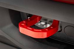Rough Country Suspension Systems - Rough Country Front Forged Tow Hooks Red 19-24 Silverado 1500 RS132 - Image 2