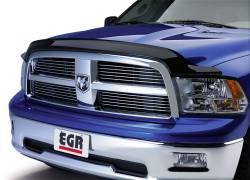 EGR - EGR 392651 AeroWrap Hood Guard Bugdeflector Smoke for 09-18 Ram 1500 - Image 1