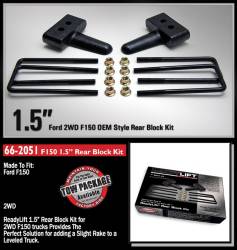ReadyLift - ReadyLift 1.5" Rear Cast Iron Block w/U-bolt Kit Ford F150 66-2051 - Image 2
