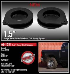 ReadyLift - ReadyLift 1.5" Rear Coil Spring Spacers Pair for 09-18 Ram 1500 66-1031 - Image 2
