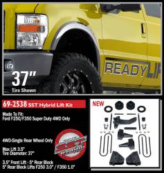 ReadyLift - ReadyLift 3.5" SST Suspension Lift Kit 11-16 Ford Super Duty 4WD 69-2538 - Image 2