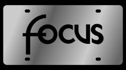 Eurosport Daytona - Eurosport Daytona 1524-1 Stainless License Plate Focus Logo - Image 1