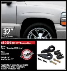 ReadyLift - ReadyLift 2.5" Suspension Leveling Kit GM 1500 Truck/SUV 4WD 66-3000 - Image 5