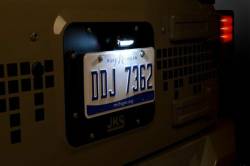JKS - JKS Manufacturing License Plate Relocation Kit w/Light-Steel JKS8210 - Image 3