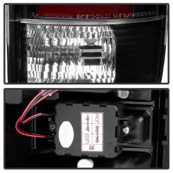 Spyder Auto - Spyder Auto 5001528 Black/Clear LED Taillights - Image 4