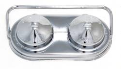 Trans-Dapt Performance - Trans-Dapt 9100 Brake Master Cylinder Cover 67-80 GM 2.375" x 5" Single Bail - Image 1
