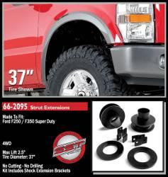 ReadyLift - ReadyLift 66-2095 2.5" Suspension Leveling Kit 05-10 Ford Super Duty 4WD - Image 2