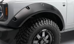 Bushwacker - Bushwacker Pocket Style Front/Rear Fender Flares Black Ford Bronco 20960-02 - Image 3
