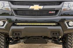 Rough Country 30" LED Light Bar Bumper Mounts 15-22 Colorado/Canyon 70536