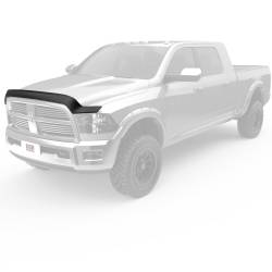 EGR - EGR 302851 Superguard Hood Guard Bugdeflector Smoke for 10-18 Ram HD - Image 2