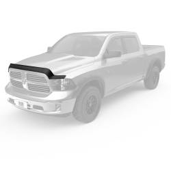 EGR - EGR 302651 Superguard Hood Guard Bugdeflector Smoke for 09-18 Ram 1500 - Image 2