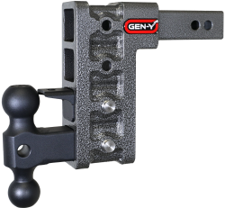 GEN-Y Hitch - GEN-Y Hitch 2" MEGA-DUTY Class IV 7.5" Drop Hitch Receiver 10K GH-324 - Image 1