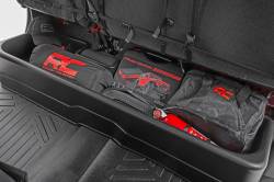 Rough Country Suspension Systems - Rough Country Rear Underseat Storage Bin Black Silverado/Sierra Crew RC09051A - Image 3
