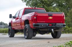 Rough Country Suspension Systems - Rough Country Heavy Duty Black Rear Bumper 11-19 Silverado/Sierra HD 10779 - Image 5