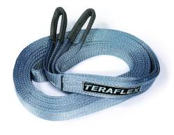 TeraFlex 30'x2" 20000lb Nylon Tow Strap-Gray 4800100