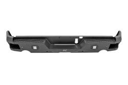 Rough Country Suspension Systems - Rough Country Heavy Duty Black Rear Bumper for 21-24 Ram 1500 10755 - Image 3