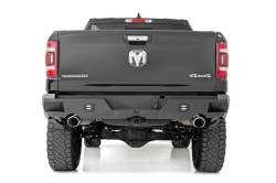 Rough Country Suspension Systems - Rough Country Heavy Duty Black Rear Bumper for 21-24 Ram 1500 10755 - Image 4