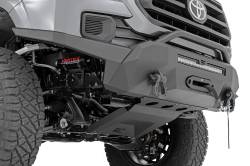 Rough Country Suspension Systems - Rough Country 10713 High Clearance Front Winch Bumper Black for 16-23 Tacoma - Image 3