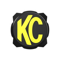 KC Hilites - KC HiLiTES 5111 Hard Light Cover for Gravity LED Pro6 6" Black/Yellow Each - Image 1