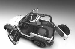 BedRug - Bed Rug BedTred Composite Floor Liner-Rear/Cargo for JK 2DR BTJK11R2 - Image 2