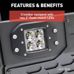 ARIES - ARIES 2165100 AdvantEDGE Bull Bar for 09-19 Ram 1500 & Classic - Image 8