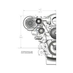 Holley - Holley Performance 20-140BK Accessory Drive Kit - Image 8