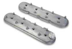 Holley Performance 241-88 LS Valve Cover Natural Cast Finish CAMARO CORVETTE