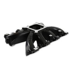 Holley - Holley Performance 300-132BK LS Single Plane Mid-Rise Intake - Image 7