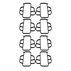 MSD Ignition 2710 Airforce Manifold Seal Port LS Kit for PN 2701-2702