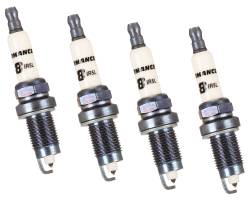 MSD Ignition 37284 Iridium Tip Spark Plug 14mm .866" Reach 4Pc