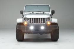 Undercover - UnderCover Nighthawk Light Brow for Wrangler JK PS2- Bright Silver NH1001-PS2 - Image 8