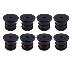 S&B Filters Silicone Rubber Body Mount Set Black 08-16 Super Duty 81-1003