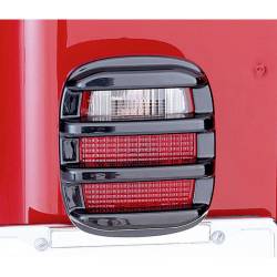 Rugged Ridge - Rugged Ridge 11354.02 Taillight Guards Smoke for Jeep CJ & Wrangler - Image 1
